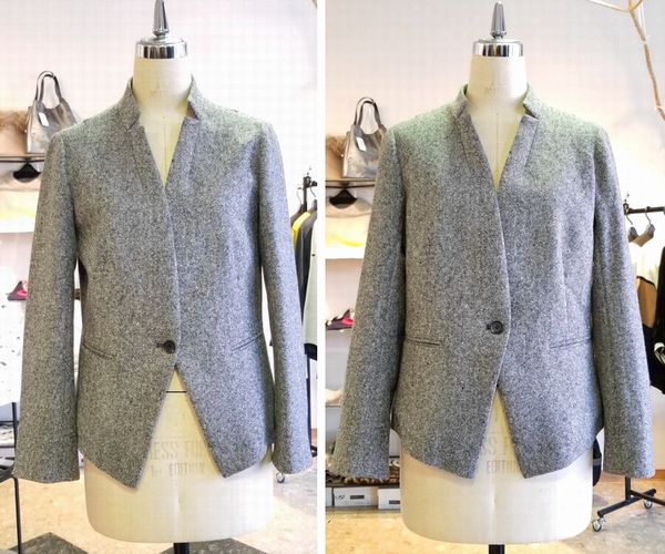 ジャケットサイズお直し もう少し大きく 心地良くきちんと着たい 50代からのファッション セレクトショップネオのブログ
